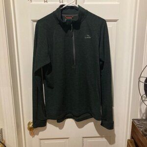 mens L.L. Bean 1/4 zip